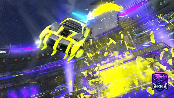 A Rocket League car design from Vib1nDin0