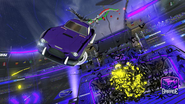 A Rocket League car design from keyholery