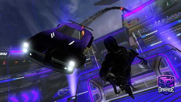 A Rocket League car design from Meccko76