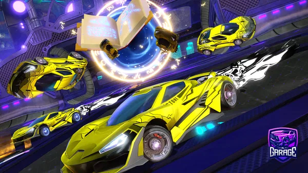 A Rocket League car design from hsbks07