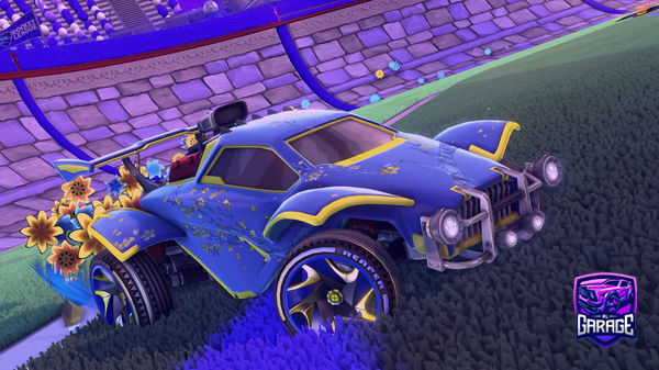 A Rocket League car design from ffpm178