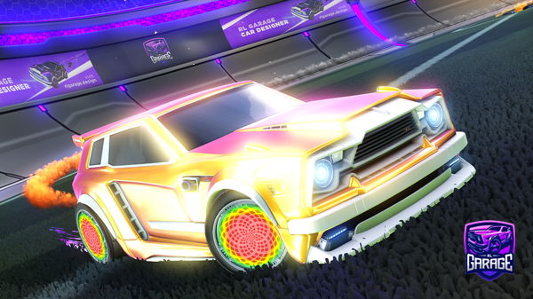A Rocket League car design from Doge125