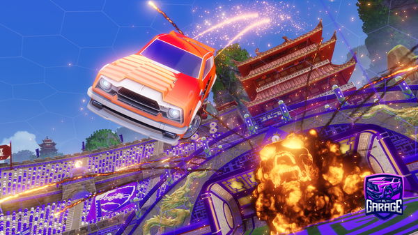 A Rocket League car design from ElgUaPeRaS