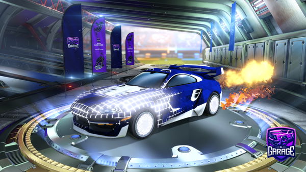 A Rocket League car design from SpaceZityTWCH