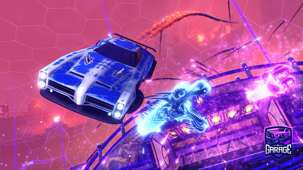 A Rocket League car design from aitormaco