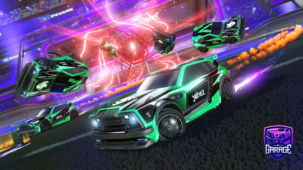 A Rocket League car design from Dsx_largos