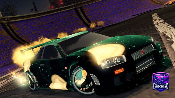 A Rocket League car design from 1RoM27