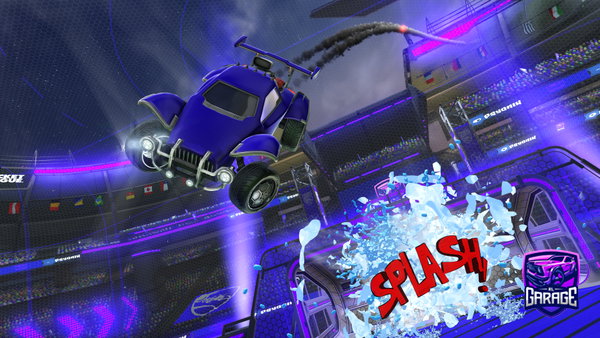 A Rocket League car design from SebConnelly