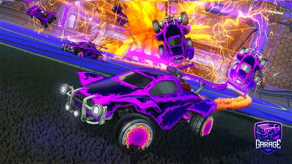 A Rocket League car design from NA1S0