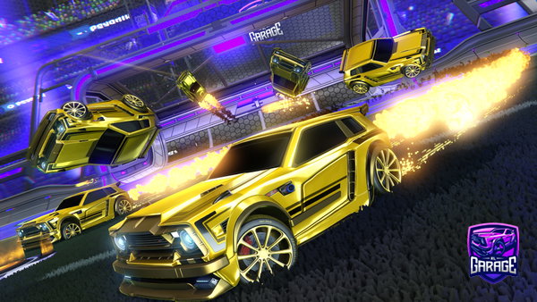 A Rocket League car design from VibeSpace