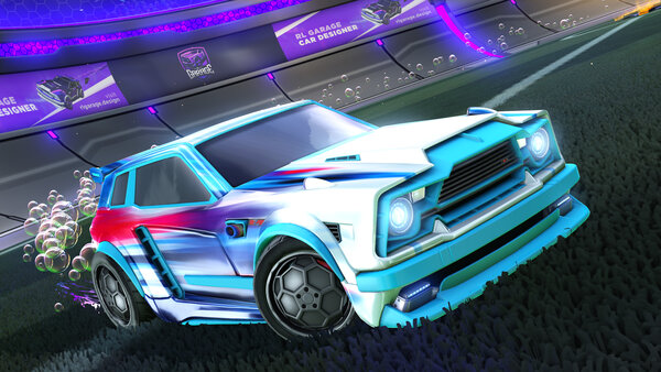 A Rocket League car design from RealisticBat1807