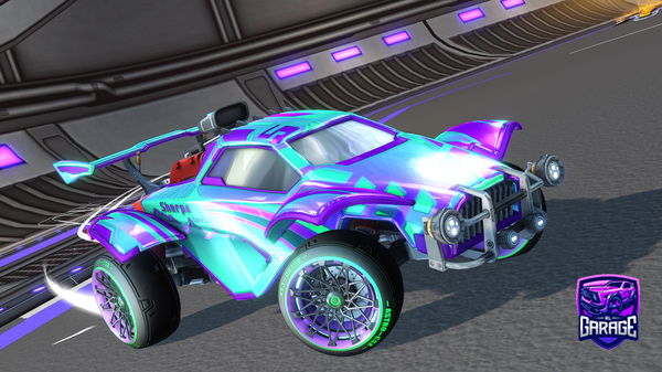 A Rocket League car design from ClutchWyvern