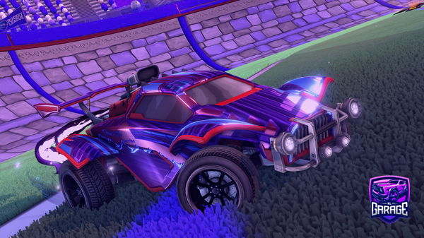 A Rocket League car design from Gxt_playz