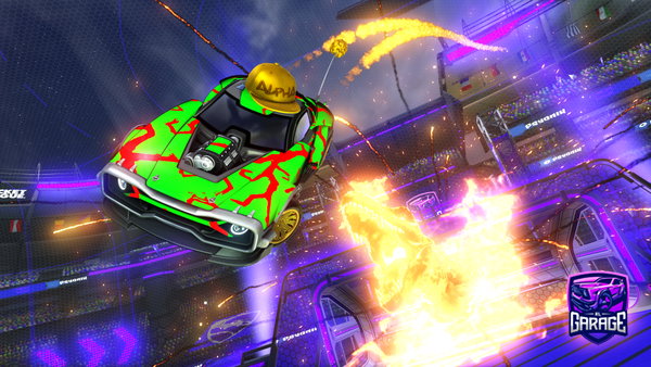A Rocket League car design from smashprogamer