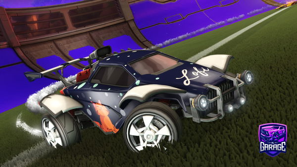 A Rocket League car design from BananBobo