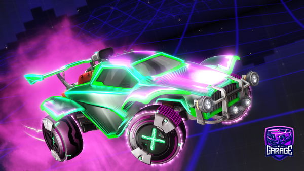 A Rocket League car design from Shemex