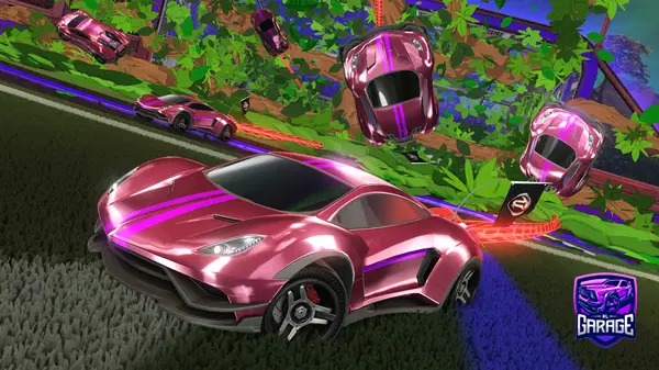 A Rocket League car design from VoltStudios