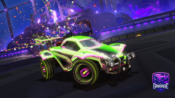 A Rocket League car design from Hdub