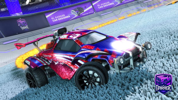 A Rocket League car design from smxdgee99