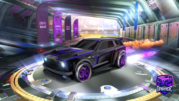 A Rocket League car design from Catel_rosu