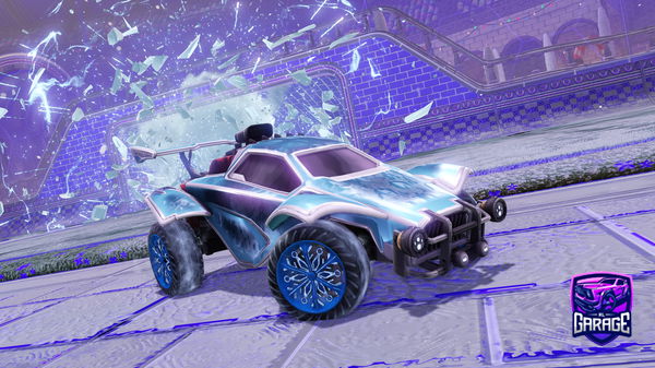 A Rocket League car design from Neptey