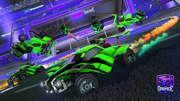 A Rocket League car design from Skybluefrog7