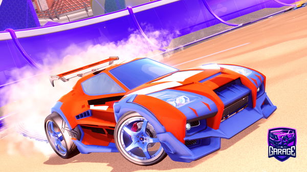 A Rocket League car design from raaloor160