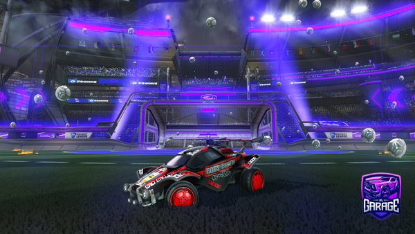 A Rocket League car design from Aibxk