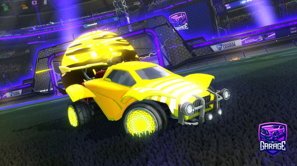 A Rocket League car design from ItzzZusoruti