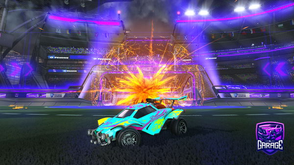 A Rocket League car design from mrchuck