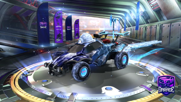 A Rocket League car design from Osthousut22