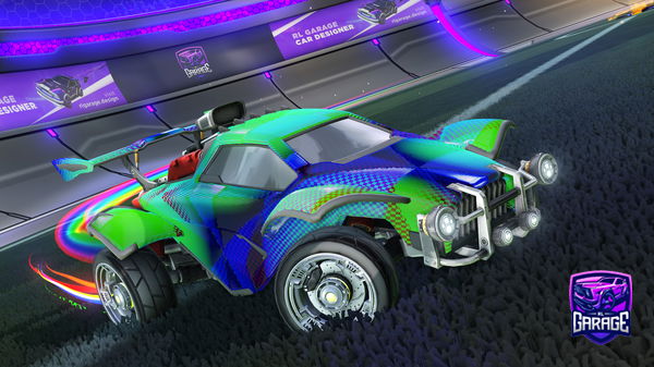 A Rocket League car design from KUTK3R