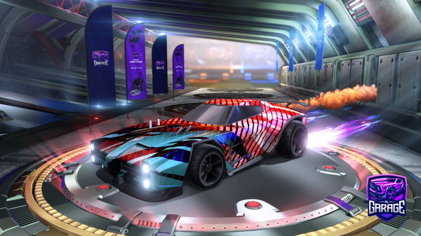 A Rocket League car design from King_v87