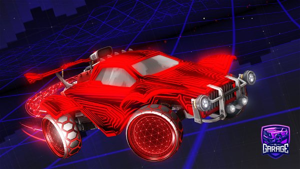 A Rocket League car design from BlackoutTx