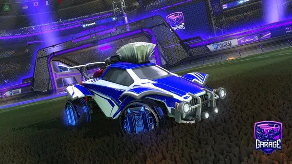 A Rocket League car design from jpniet