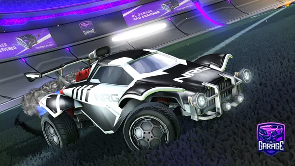A Rocket League car design from Halo1014