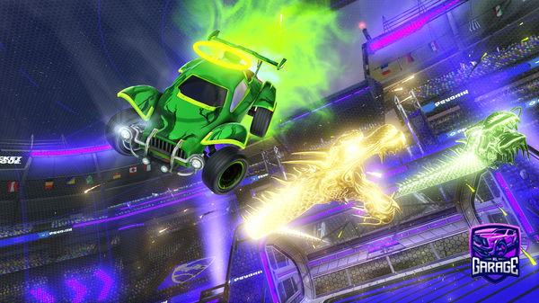 A Rocket League car design from daimy12