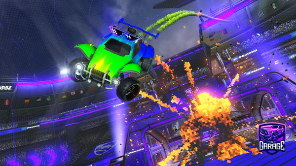 A Rocket League car design from Chasuke_kun