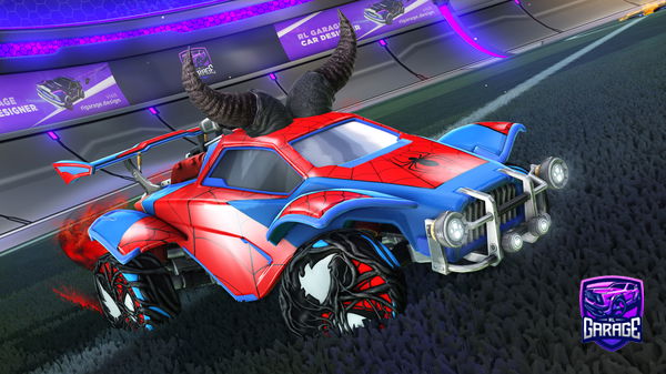 A Rocket League car design from JULA11