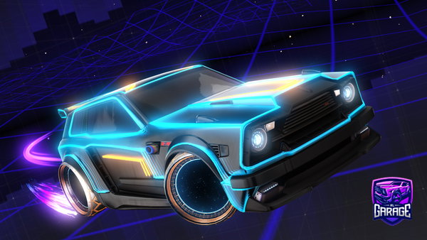 A Rocket League car design from PhoenixUzumaki