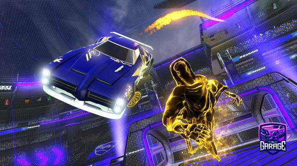 A Rocket League car design from RXT_Voltic