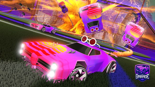 A Rocket League car design from CerealCobra145