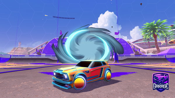 A Rocket League car design from Geo_RL
