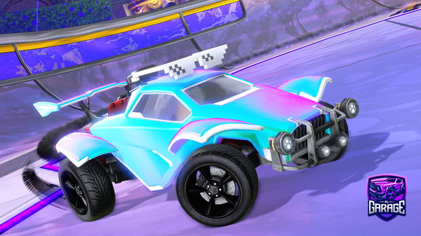 A Rocket League car design from LUCAYTPRIME