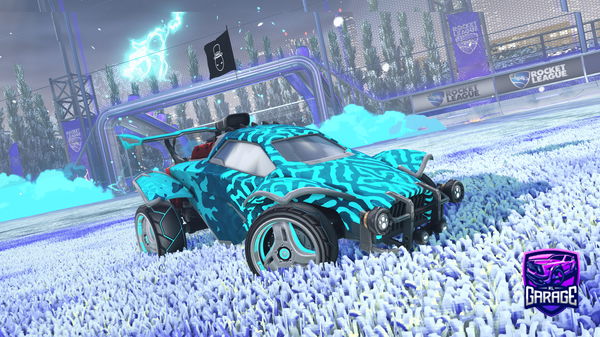 A Rocket League car design from Lyrius