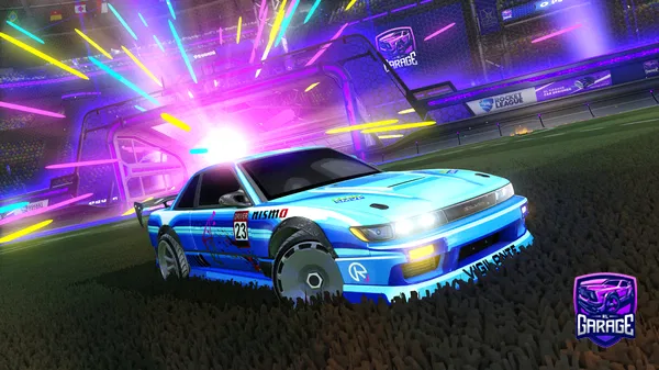 A Rocket League car design from Froggy2013_