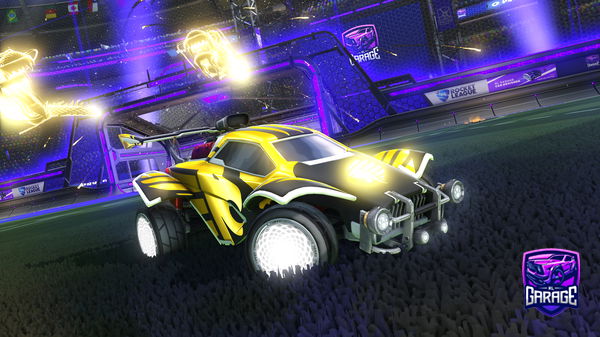 A Rocket League car design from sniper1234boy