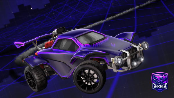A Rocket League car design from ikoaN