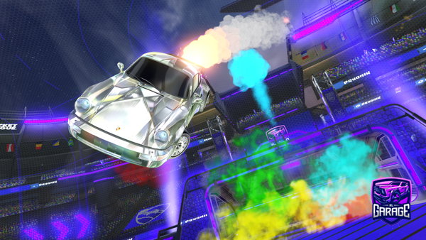 A Rocket League car design from matleproo