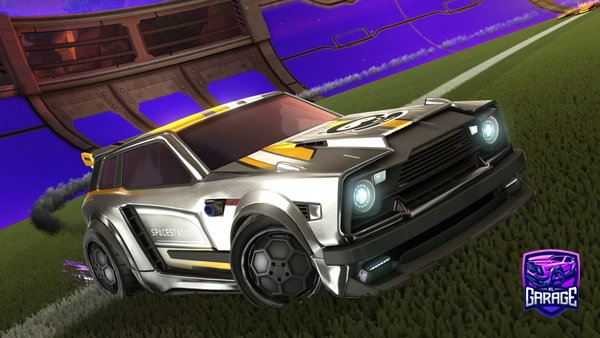 A Rocket League car design from Rocketleagueplatnium